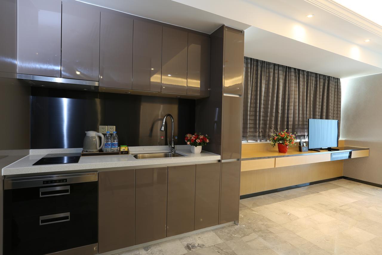 Aoyou International Apartment Hotel A Mall Brunch Guangzhou Luaran gambar
